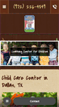 Mobile Screenshot of littleponderosachildcare.com